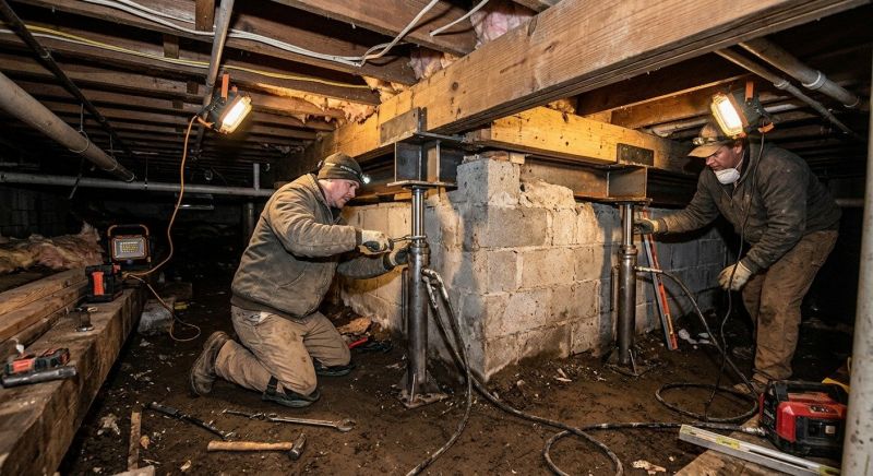 Basement Foundation Repair in Talladega County, AL