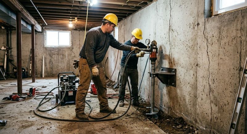 Basement Stabilization in Pell City, AL