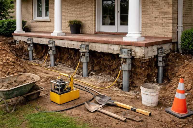 Basement Stabilization in Pell City, AL