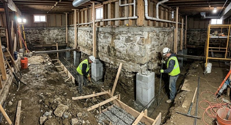 Basement Underpinning in Pell City, AL