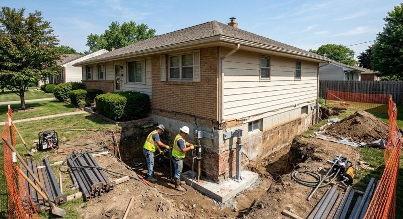 Building Foundation Repair in Moody, AL