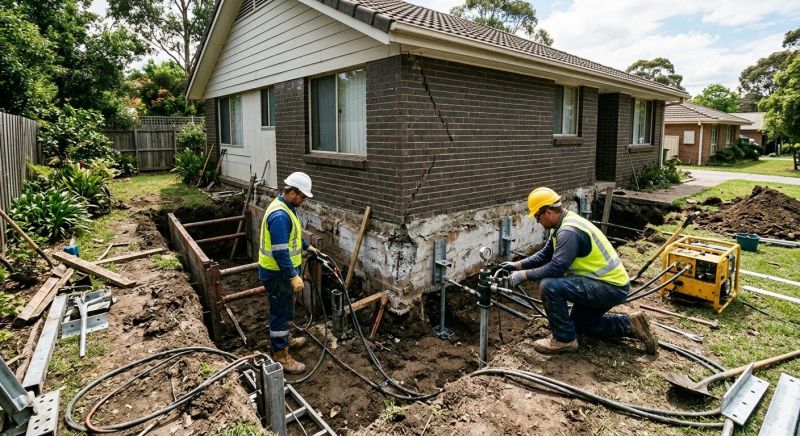 Building Foundation Repair in Springville, AL