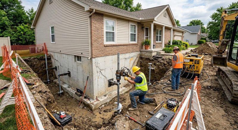 Building Foundation Repair in Springville, AL