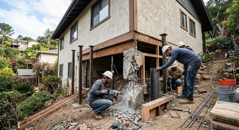 Concrete Foundation Repair in Leeds, AL