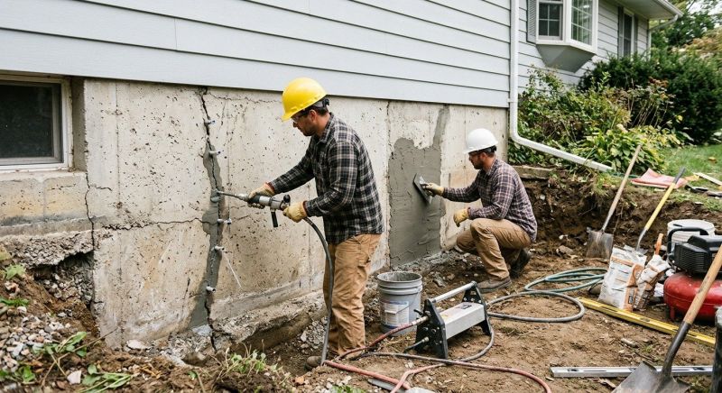 Cracked Foundation Repair in Leeds, AL