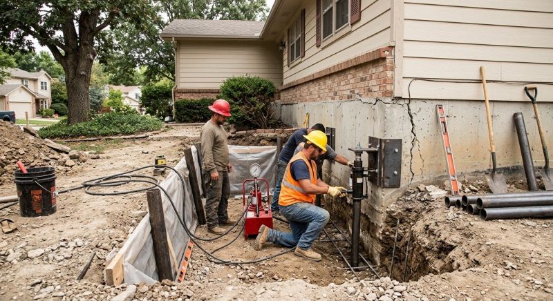 Cracked Foundation Repair in Pinson, AL