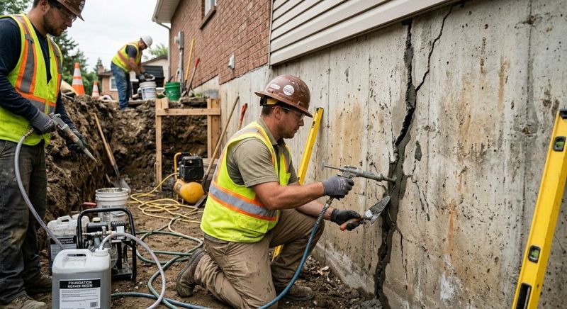 Cracked Foundation Repair in Springville, AL