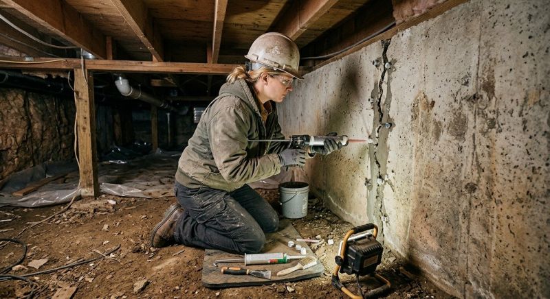 Crawlspace Foundation Repair in Moody, AL