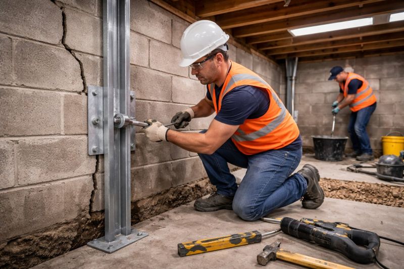 Crawlspace Structural Repair in Pell City, AL