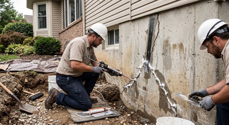 Foundation Crack Sealing in Pell City, AL