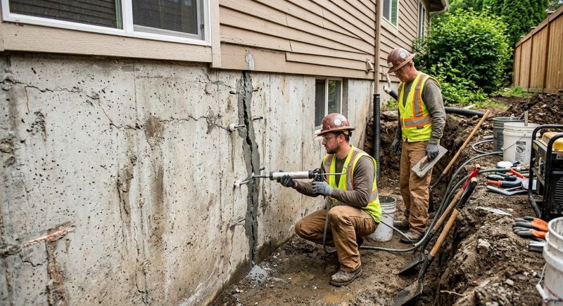 Foundation Cracks Repair in Pell City, AL