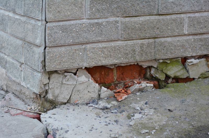 Foundation Damage Repair in Springville, AL