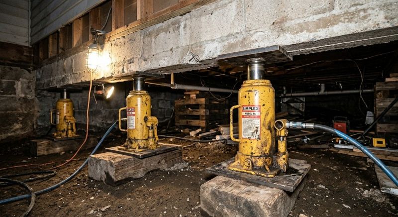 Foundation Jacking in Birmingham, AL