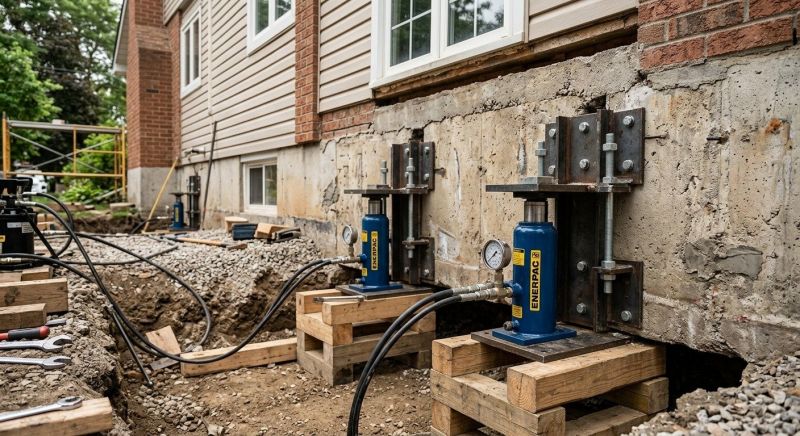 Foundation Jacking in Talladega, AL