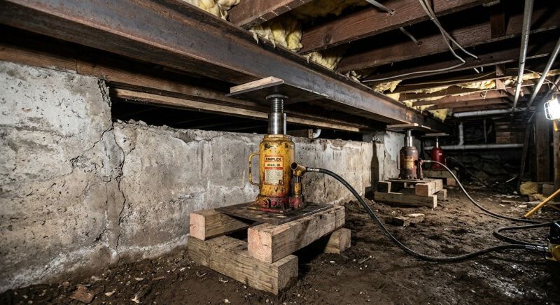 Foundation Jacking in Trussville, AL