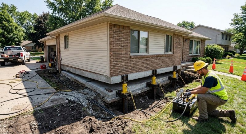 Foundation Lifting in Birmingham, AL