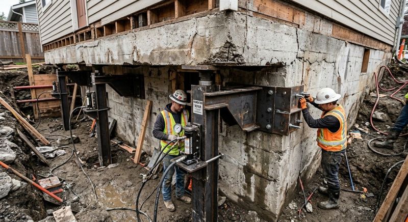 Foundation Lifting in Trussville, AL