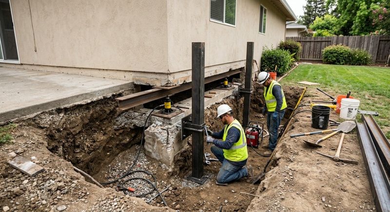 Foundation Pier Repair in Pell City, AL