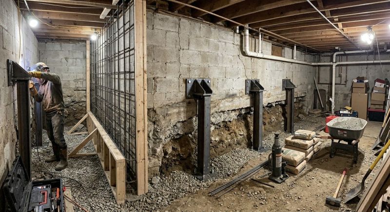 Foundation Stabilizing in Leeds, AL