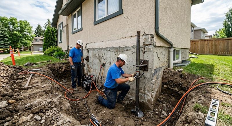 Helical Piers Installation in Pell City, AL