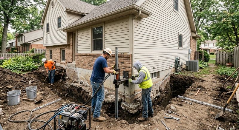 House Foundation Repair in Talladega County, AL