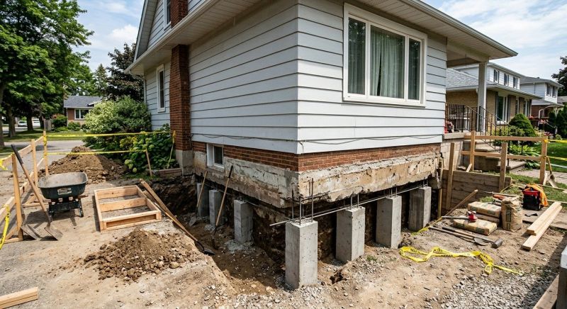 House Underpinning in Pell City, AL