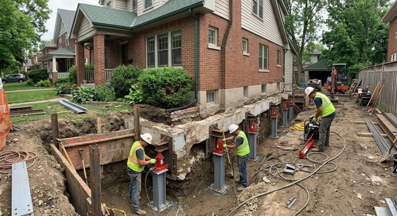 House Underpinning in Pell City, AL