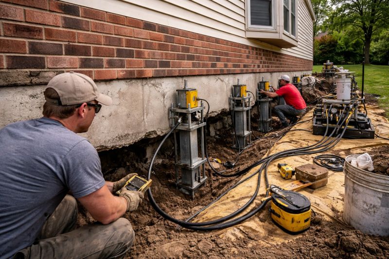 Settling Foundation Service in Pinson, AL