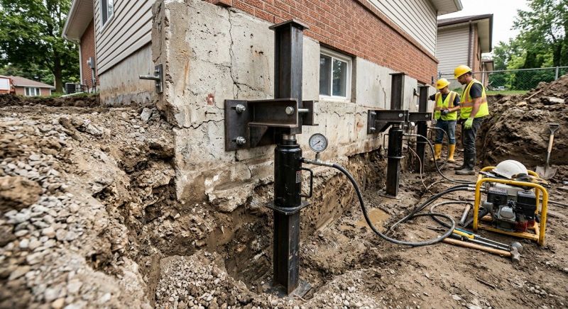 Sinking Foundation Lifting in Pell City, AL