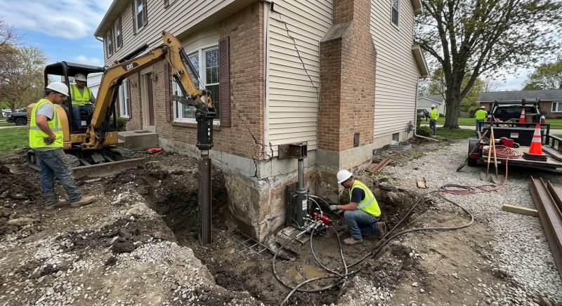 Sinking Foundation Repair in Birmingham, AL