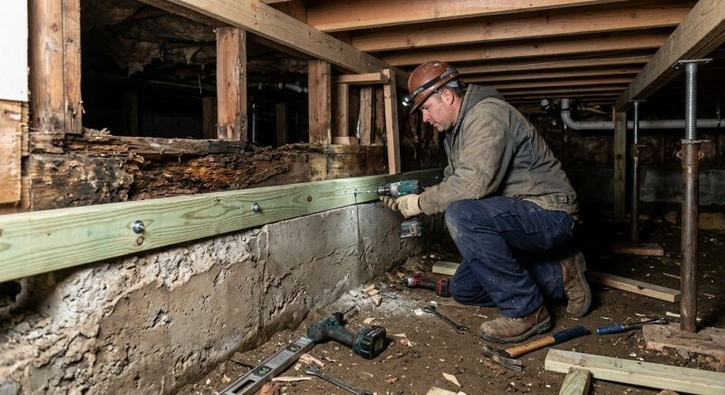 Sinking Foundation Repair in Pell City, AL