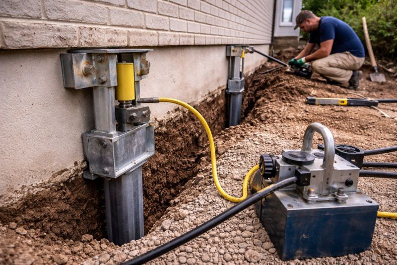 Sinking Foundation Repair in Springville, AL
