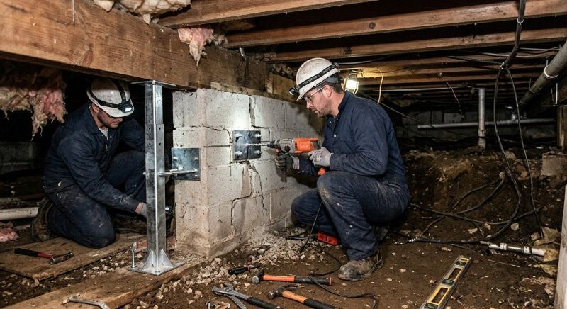 Structural Foundation Repair in Lincoln, AL