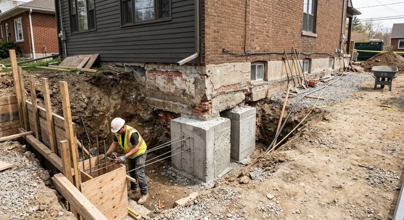 Structural Underpinning in Pell City, AL