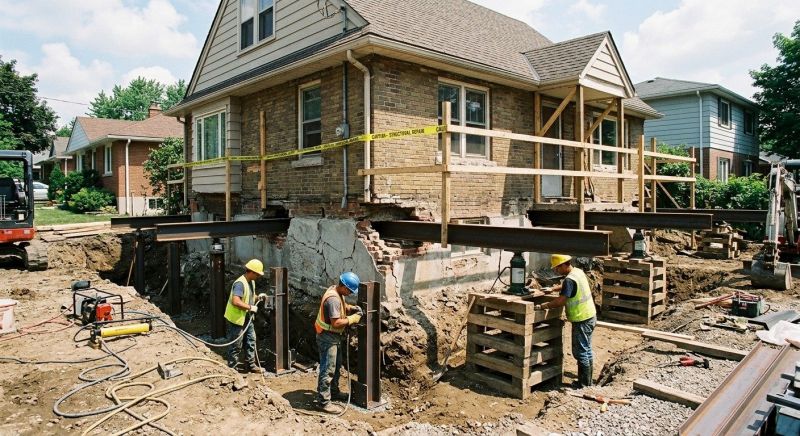 Structural Underpinning in Pell City, AL