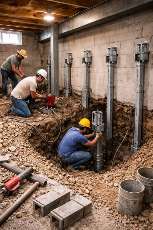 Underpinning Repair in Pell City, AL